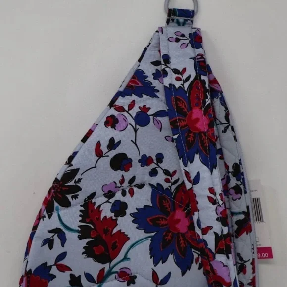 NWT Vera Bradley Multicolor Floral Crossbody Bag/Sling Backpack - Picture 8 of 16